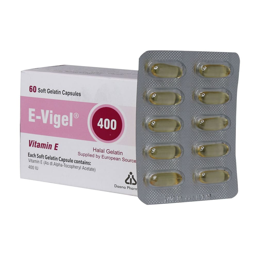 کپسول ژلاتینی نرم ویتامین-2 E 400 واحد
